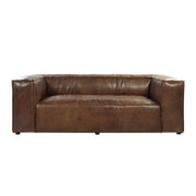 Brancaster - Sofa - Retro Brown Top Grain Leather - R&R Furniture Gallery (Fountain Valley, CA)