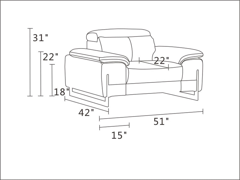 636 - Chair - R&R Furniture Gallery (Fountain Valley, CA)