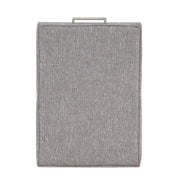 Della - Upholstered Castered Chair - Gray - R&R Furniture Gallery (Fountain Valley, CA)