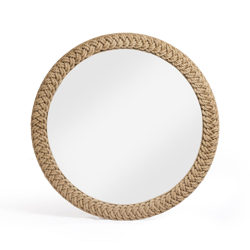 Midge - Rope Round Wall Mirror - R&R Furniture Gallery (Fountain Valley, CA)