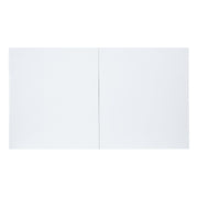 Gallegos - Dining Table With Leaf - White High Gloss - R&R Furniture Gallery (Fountain Valley, CA)