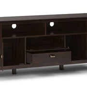 Artisan - TV Media Stand - Tobacco Brown - R&R Furniture Gallery (Fountain Valley, CA)