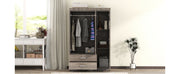 3 Door Wardrobe With 2 Drawers - R&R Furniture Gallery (Fountain Valley, CA)