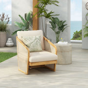 Royal - Wood Textilene Club Chair - R&R Furniture Gallery (Fountain Valley, CA)