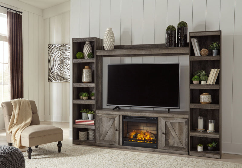 Wynnlow - Entertainment Center With 60" TV Stand - R&R Furniture Gallery (Fountain Valley, CA)