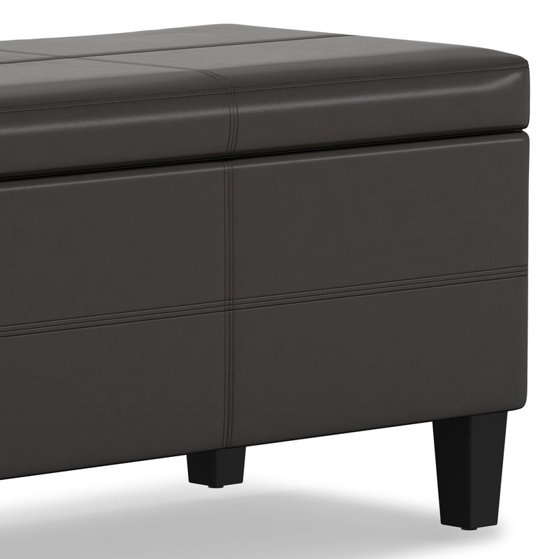 Afton - Large Storage Ottoman Bench - R&R Furniture Gallery (Fountain Valley, CA)
