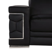 296 - Genuine Leather Loveseat - R&R Furniture Gallery (Fountain Valley, CA)