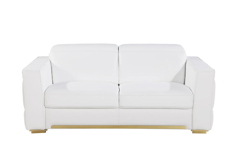 1120 - Leather Loveseat - R&R Furniture Gallery (Fountain Valley, CA)