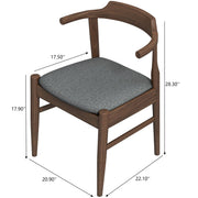 Leon - Mid-Century Modern Dining Chair (Set of 2) - R&R Furniture Gallery (Fountain Valley, CA)