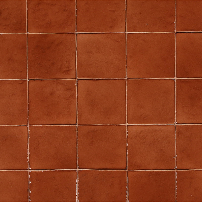 Denslow - Outdoor Coffee Table - Glossy Rust
