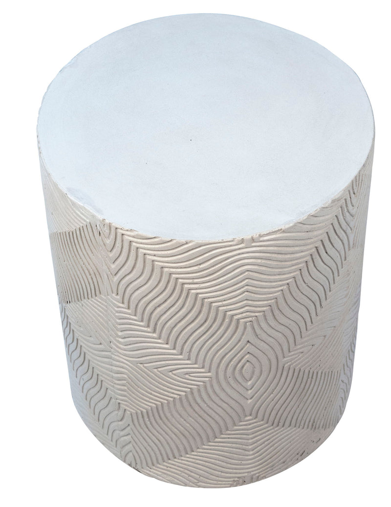 Tarita - Outdoor Side Table - White