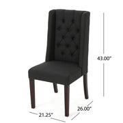 Sophisticated Tufted Dining Chair With High Back Design - R&R Furniture Gallery (Fountain Valley, CA)
