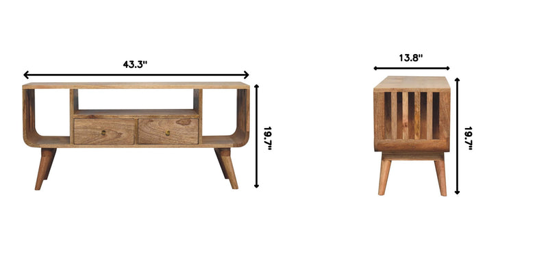 Soba - Multi Media Unit - Brown - R&R Furniture Gallery (Fountain Valley, CA)