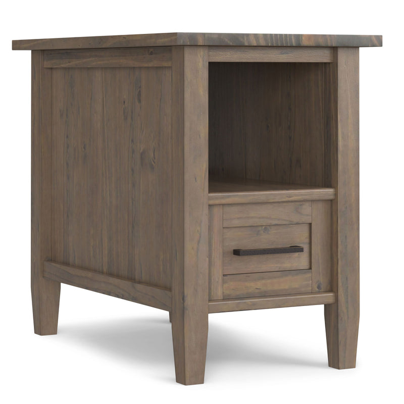 Ela - Narrow End Table - Brown - R&R Furniture Gallery (Fountain Valley, CA)