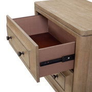 2 Drawer Nightstand - Sand - R&R Furniture Gallery (Fountain Valley, CA)