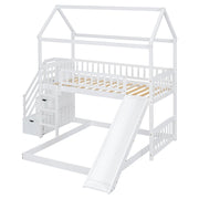 House Bunk Bed With Slide - R&R Furniture Gallery (Fountain Valley, CA)
