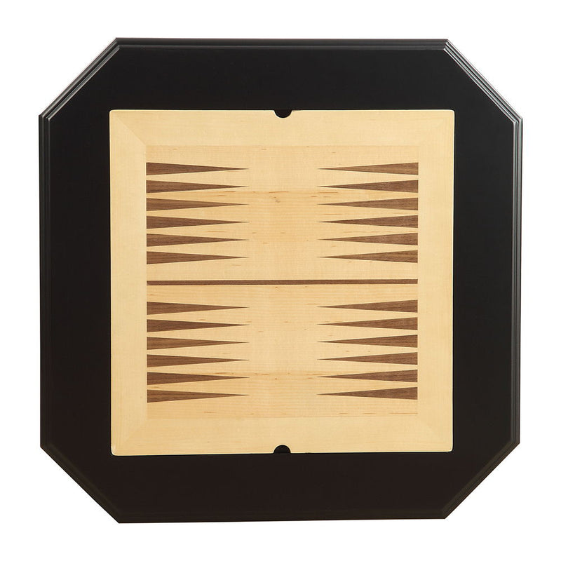 Bishop - Wood Game Table - Black - R&R Furniture Gallery (Fountain Valley, CA)