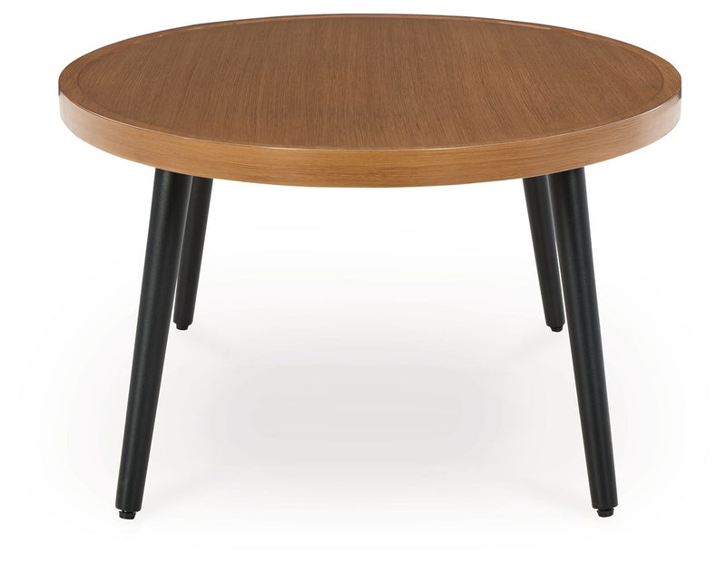 Horizon Hall - Cocktail Table - Two-tone Brown - R&R Furniture Gallery (Fountain Valley, CA)