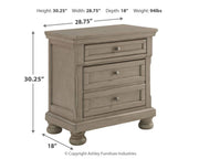 Lettner - Night Stand - R&R Furniture Gallery (Fountain Valley, CA)