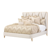 La Rachelle - Upholstered Panel Bed - R&R Furniture Gallery (Fountain Valley, CA)