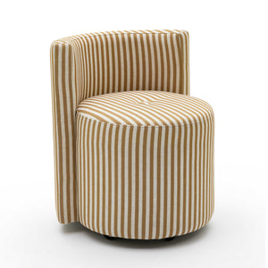 Alyssa - Striped Rolling Desk Chair