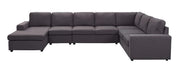 Tifton - 7 Seat Reversible Modular Sectional Sofa Chaise - R&R Furniture Gallery (Fountain Valley, CA)