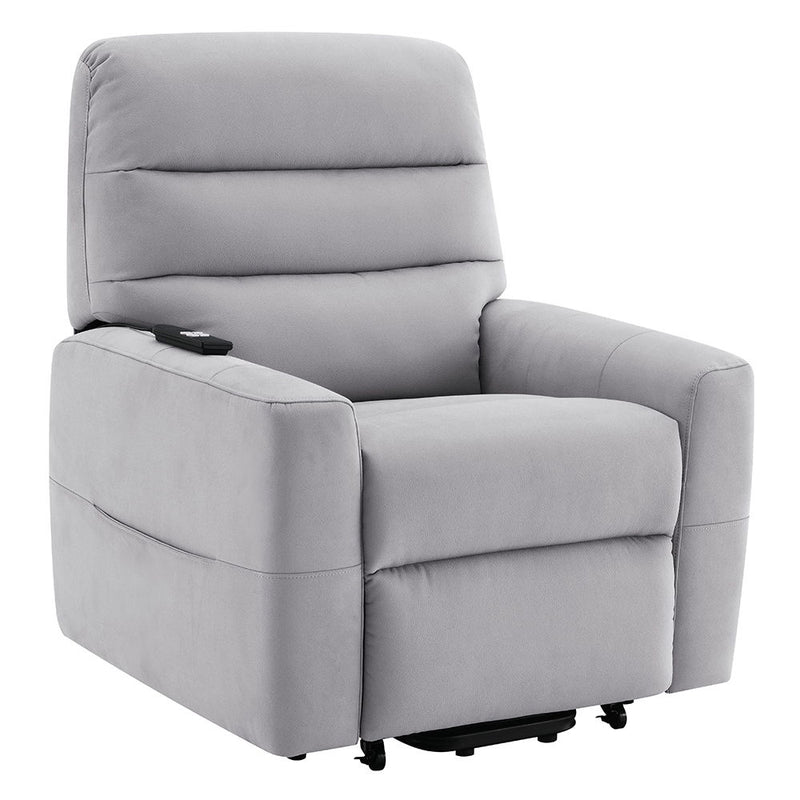 Freddie - Power Motion Recliner With Lift - Gray - R&R Furniture Gallery (Fountain Valley, CA)