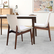 Ravel - Dining Chair (Set of 2) - Beige - R&R Furniture Gallery (Fountain Valley, CA)