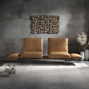 Narech - Sofa With Swivel - Nutmeg Top Grain Leather - R&R Furniture Gallery (Fountain Valley, CA)