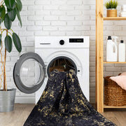 Maval - Abstract Washable Area Rug - R&R Furniture Gallery (Fountain Valley, CA)