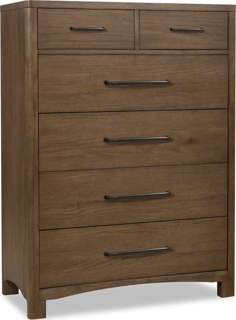 Arden 6 Drw Chest - Tvrn Brown