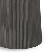 Hughes - Cast Aluminum Side Table - Black - R&R Furniture Gallery (Fountain Valley, CA)