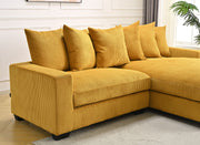 Luxe - Oversized 2 Piece Sectional Couches For Living Room, L Shaped Sofa With Chaise - R&R Furniture Gallery (Fountain Valley, CA)
