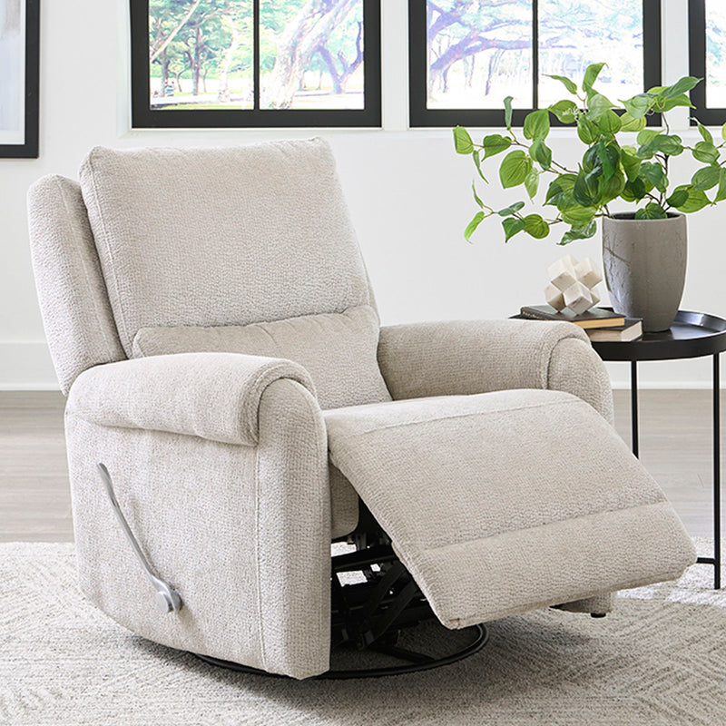 Gentry - Manual Swivel Glider Recliner - R&R Furniture Gallery (Fountain Valley, CA)