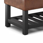 Cosmopolitan - Storage Ottoman Bench With Open Bottom - R&R Furniture Gallery (Fountain Valley, CA)