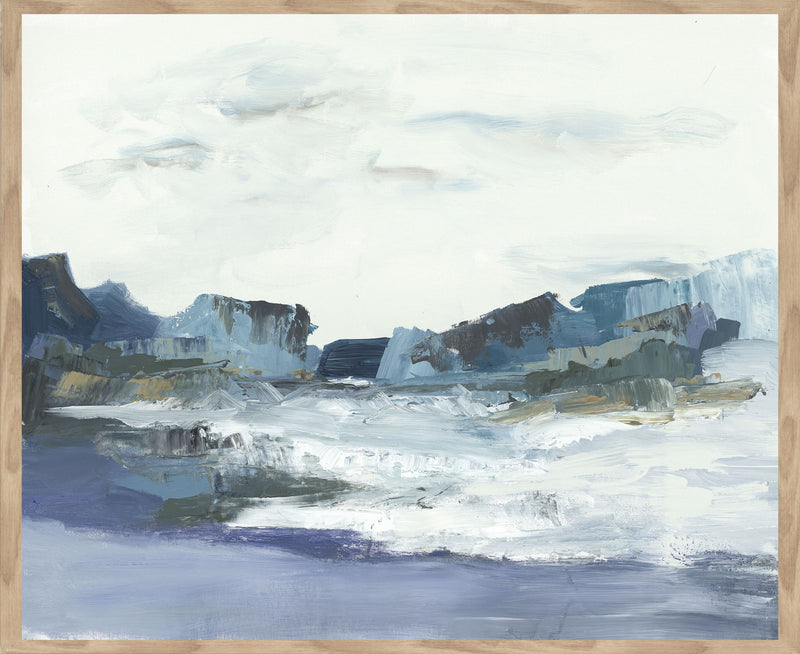 Guide - 48" x 72" Painting By Buddy Whitlock - Blue - R&R Furniture Gallery (Fountain Valley, CA)