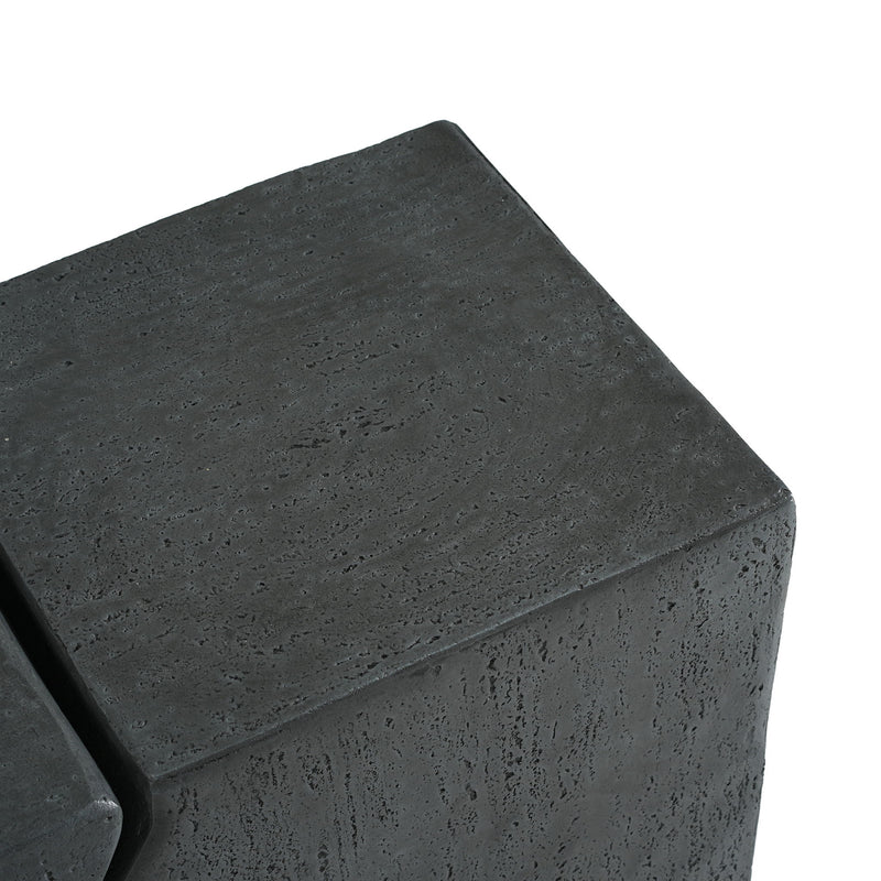 Rectangular Outdoor Indoor Accent Side Table (Set of 2) - R&R Furniture Gallery (Fountain Valley, CA)