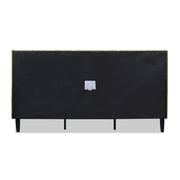 Aspen - Vertical Tufted Modern Headboard Platform Bed Set - R&R Furniture Gallery (Fountain Valley, CA)