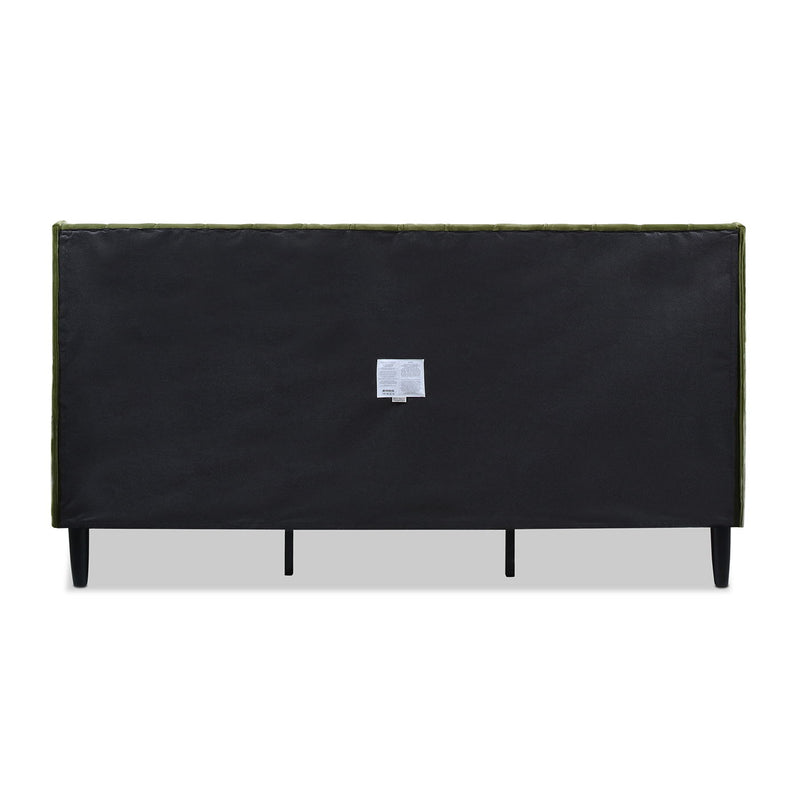 Aspen - Vertical Tufted Modern Headboard Platform Bed Set - R&R Furniture Gallery (Fountain Valley, CA)