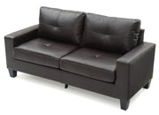 Glory Furniture Newbury modular sofa in modern stationary design with plush cushions and sleek fabric upholstery.