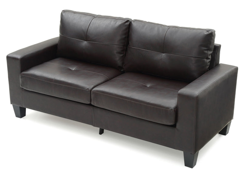Glory Furniture Newbury modular sofa in modern stationary design with plush cushions and sleek fabric upholstery.