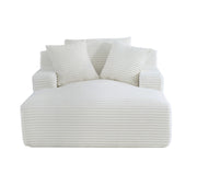 Cloudline - Oversized Chaise Lounge, Modern Comfy Couch With Full Foam Cushioning, Cozy Sleeper Sofabed - R&R Furniture Gallery (Fountain Valley, CA)