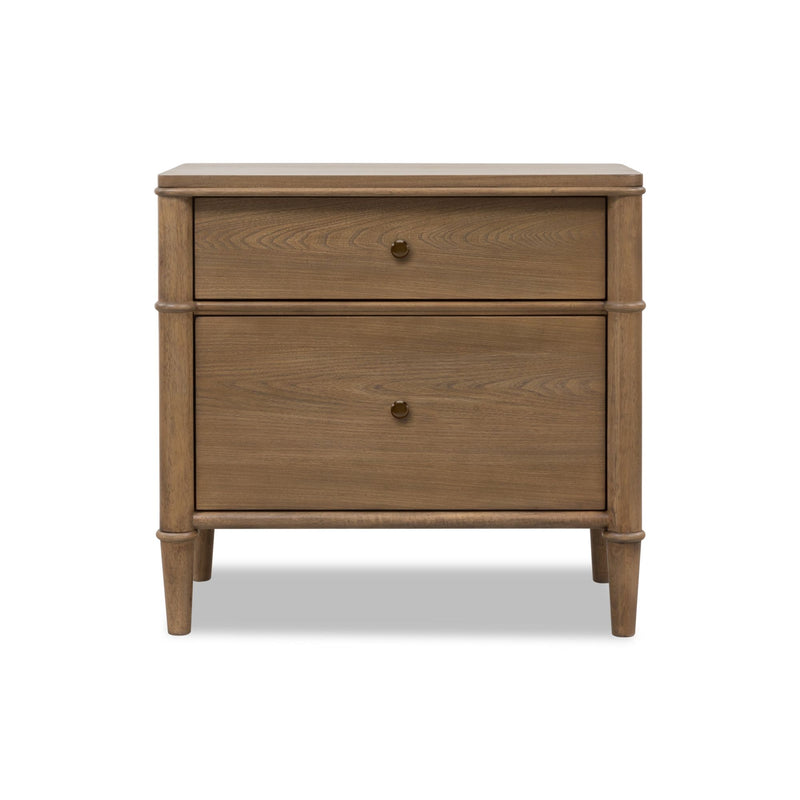 Modus Whitmore 2 Drawer Nightstand with CM, standalone furniture piece featuring two drawers and a modern design.