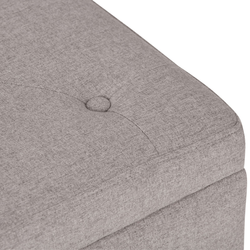 Hamilton - Upholstered Storage Ottoman - R&R Furniture Gallery (Fountain Valley, CA)