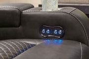 Fyne-dyme - Power Recliner/Adj Headrest - R&R Furniture Gallery (Fountain Valley, CA)