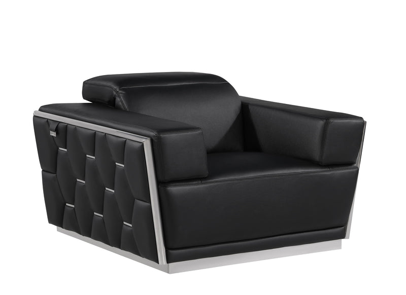 1111 - Leather Living Room Set - R&R Furniture Gallery (Fountain Valley, CA)
