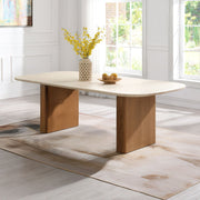 Lidi - Dining Table - Brown / Natural - R&R Furniture Gallery (Fountain Valley, CA)