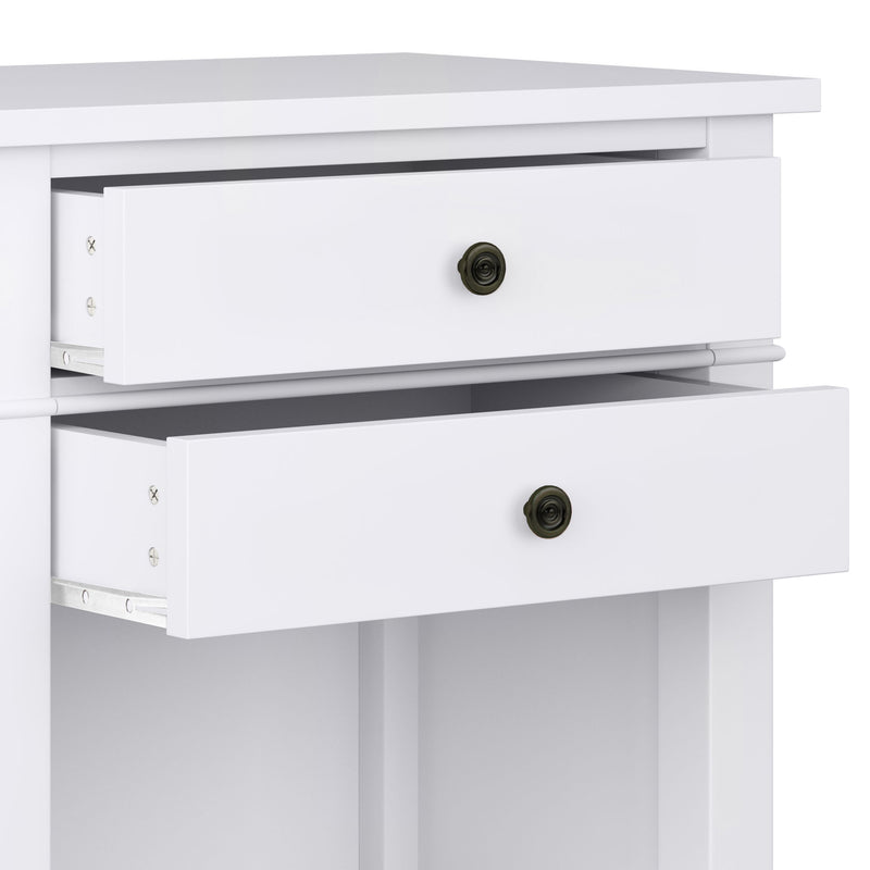 Carlton - Bedside Table, Handcrafted - R&R Furniture Gallery (Fountain Valley, CA)