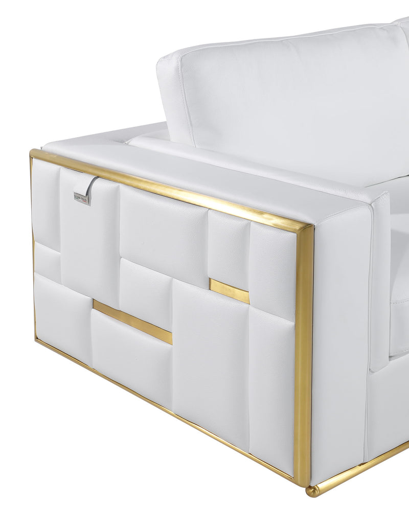 1130 - Top Grain Italian Leather Living Room Set - R&R Furniture Gallery (Fountain Valley, CA)