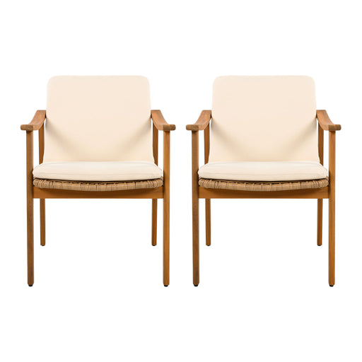 Outdoor Dining Chairs (Set of 2) - R&R Furniture Gallery (Fountain Valley, CA)